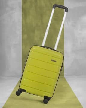 teakwood leathers Men Hard Body Trolley Bag with Number Lock-picture-25