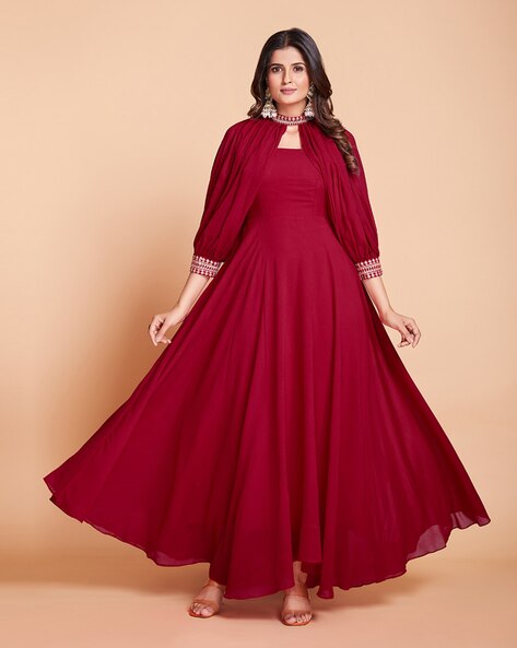 Buy Turquoise Dresses & Gowns for Women by ETHNICTREE Online | Ajio.com