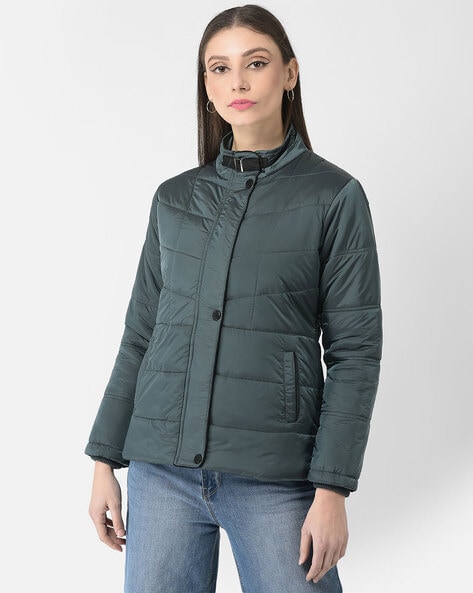 Buy Green Jackets for Women by Crimsoune club Online Ajio