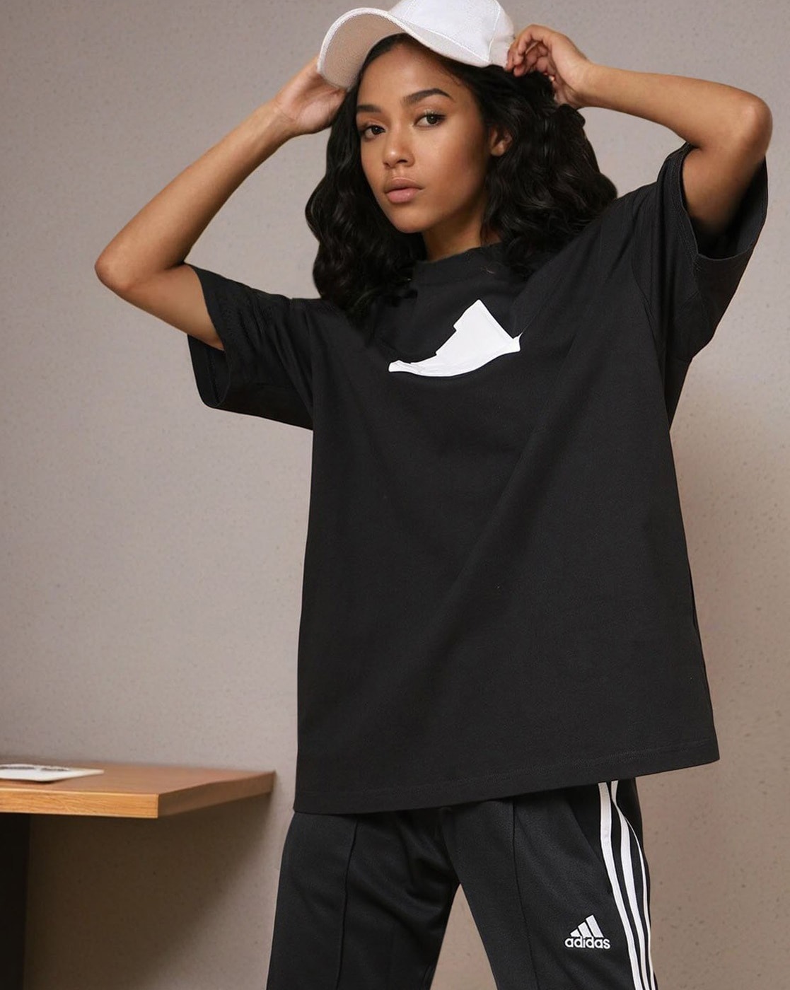 Adidas t best sale shirt boyfriend