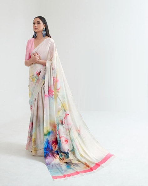 Shop Latest Bandhej Silk Saree For Online In India | Me99