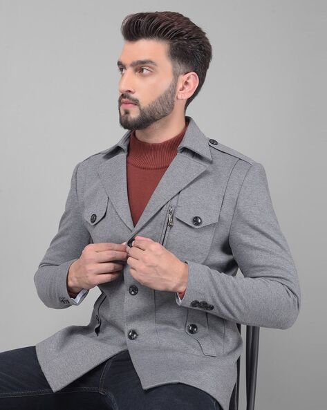 Buy Grey Jackets & Coats for Men by Crimsoune club Online