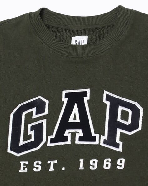 Buy Olive Green Sweatshirt Hoodies for Men by GAP Online