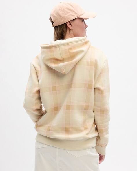 gap checkered hoodie