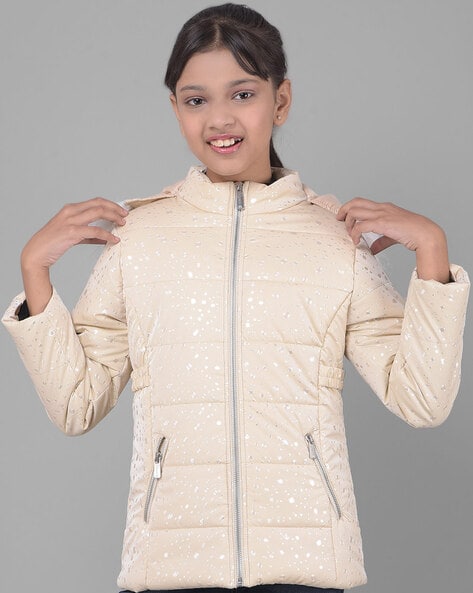 Buy Cream Jackets Shrugs for Girls by Crimsoune club Online Ajio