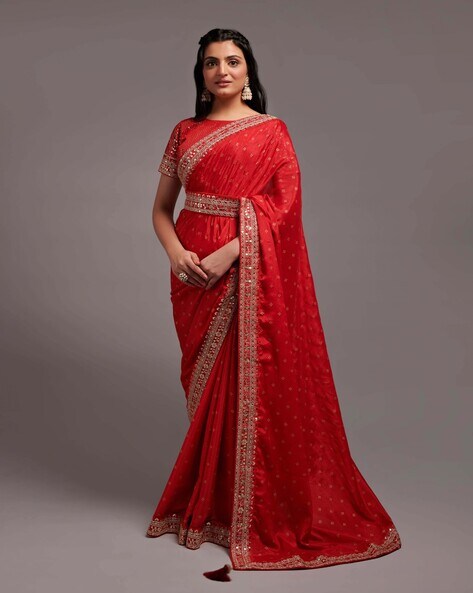 Buy Sky Sarees for Women by NAVLIK Online