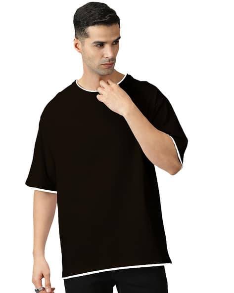 Buy Black Tshirts for Men by THE HOLLANDER Online