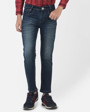 Solid Mid-Rise Jeans-image-27