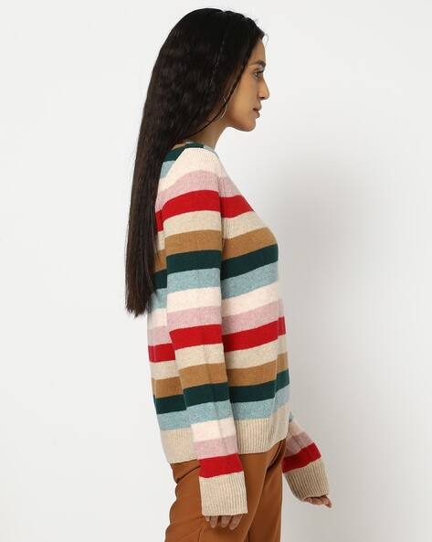 gap multicolor striped sweater