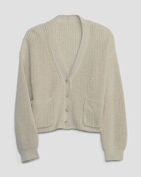 gap kids Girls Ribbed Relaxed Fit Cardigan-picture-28