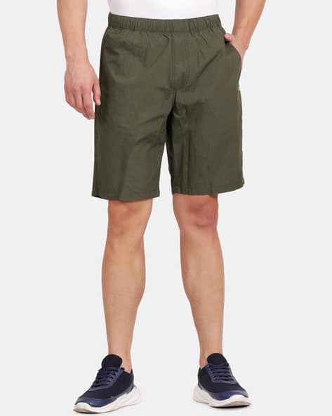 Mid-Rise Shorts with Insert Pockets
