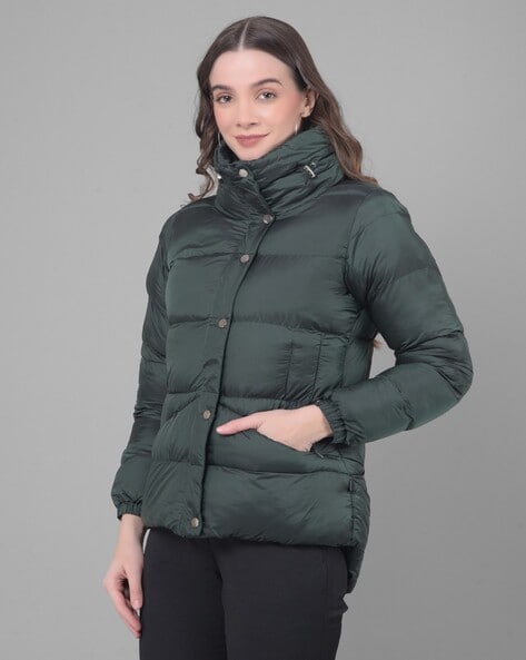 Buy Green Jackets Coats for Women by Crimsoune club Online Ajio