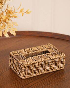 pure home and living Heather Wicker Tissue Box Cover-picture-41