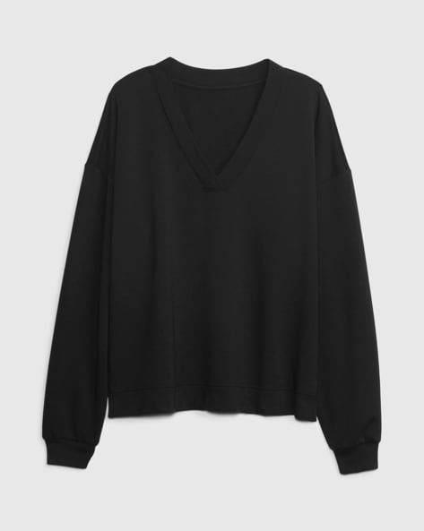 Womens Loose popular Neck Pullover Sweater (S/M)