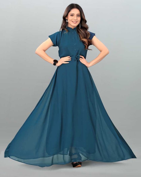 Buy Oscar Royal Blue Satin Engagement Gown for Engagement and Photo  Shootsdress for Special Occasionsformal Gownsconvertible Blue Satin Dress  Online in India - Etsy