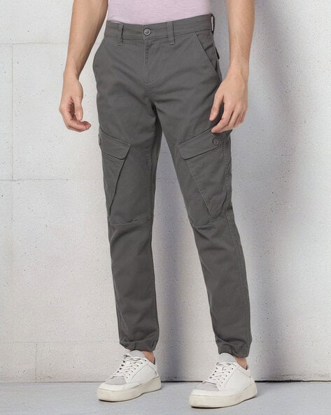 Buy Grey Trousers & Pants for Men by ECKO UNLTD Online