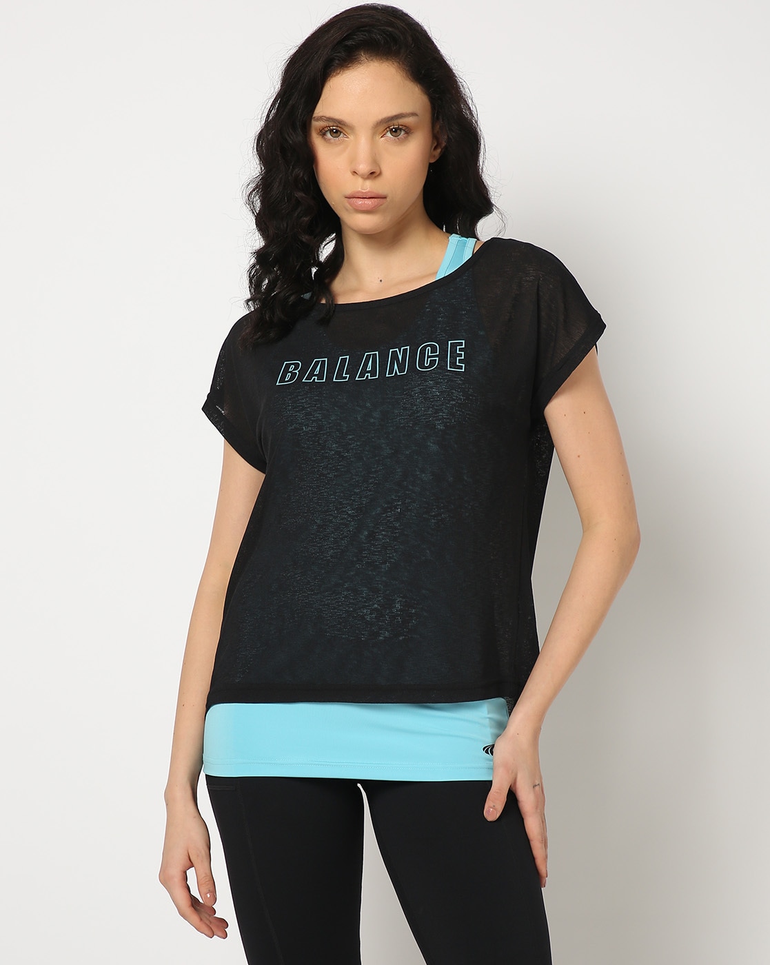 Buy Blue Tshirts for Women by PERFORMAX Online | Ajio.com