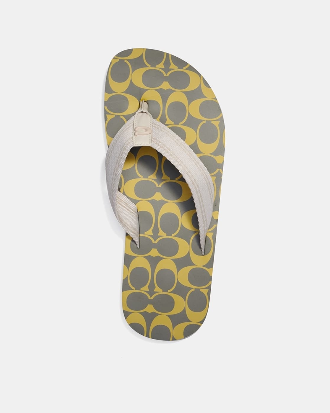 Thong Sandals Coach Zak Flip Flop Logo Jacquard Thong-Strap Flip Flops