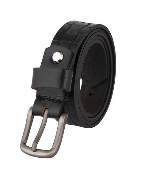 STYLE SHOES Women Crocs Pattern Slim Belt with Buckle Closure