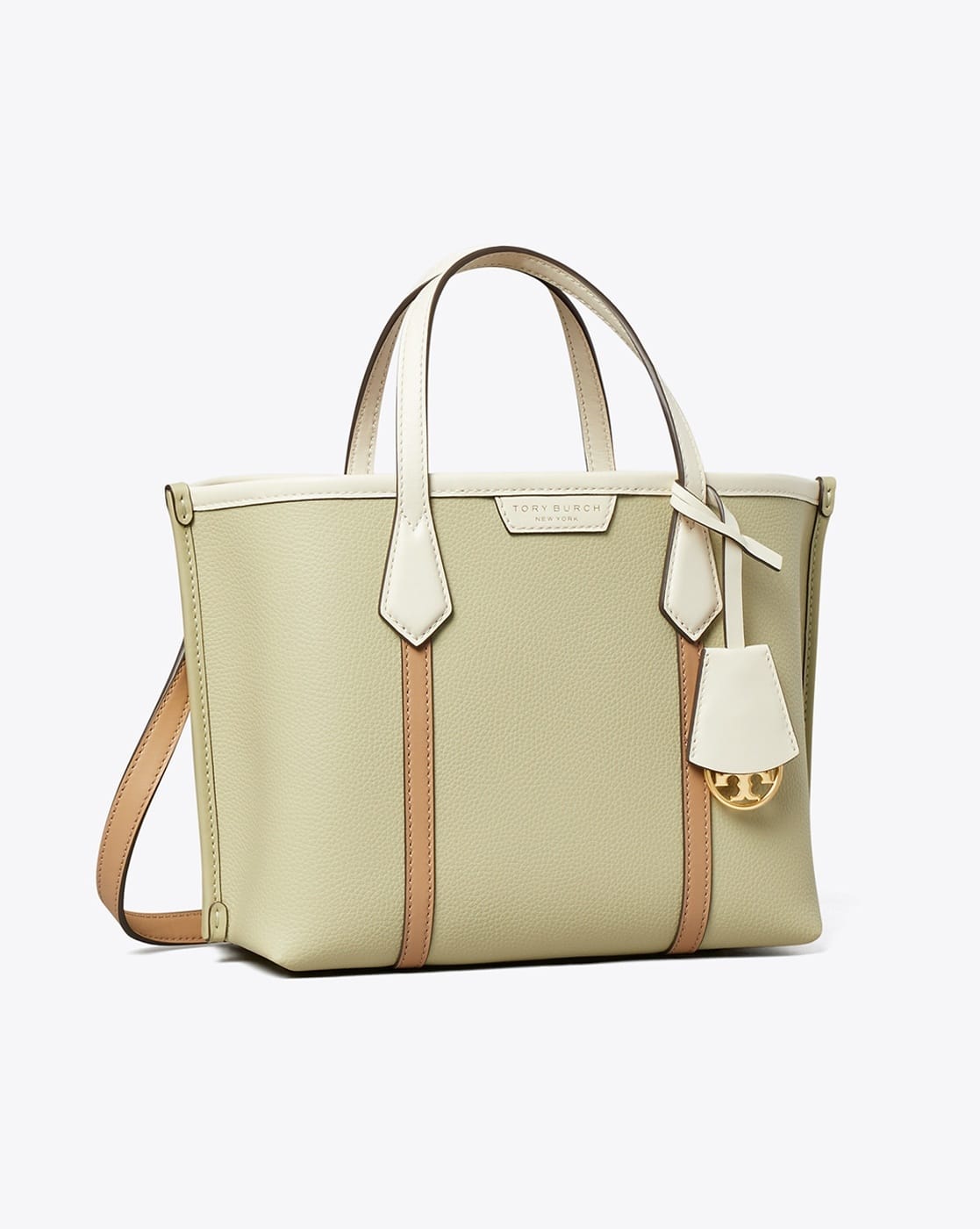 Buy Tory Burch Perry Colorblock Triple-Compartment Small Tote Bag