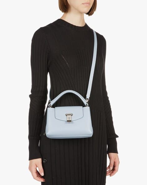 Buy Bally Layka XS Minibag | Blue Color Women | AJIO LUXE