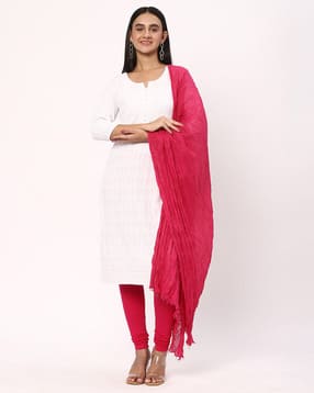 r&b Women Dupatta with Tassles-picture-17