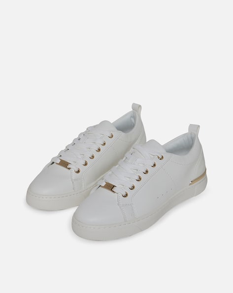 ALDO Lace-Up Flat Heeled Sneakers