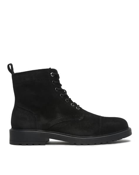 Buy Black Boots for Men by TEAKWOOD LEATHERS Online
