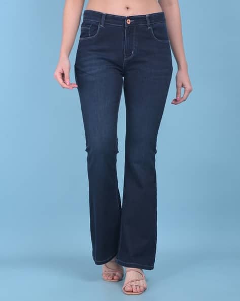 Buy Navy Jeans Jeggings for Women by Crimsoune club Online