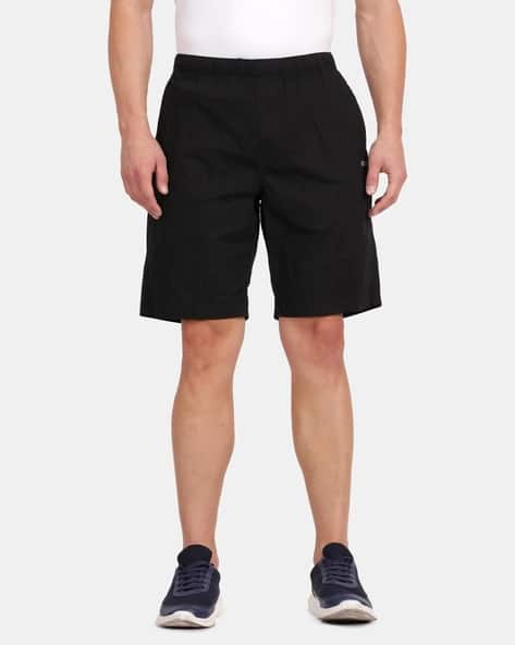 Buy Black Shorts 3/4ths for Men by T-Base Online
