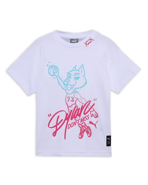 Puma Basketball Dylan Boy'S Relaxed Fit T-Shirt