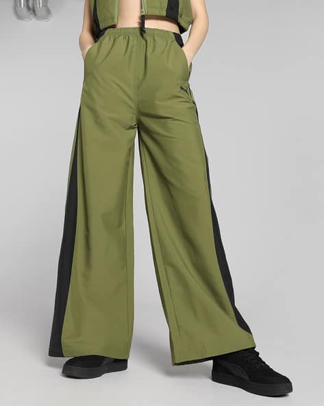 Buy Olive Green Trousers & Pants for Women by PUMA Online