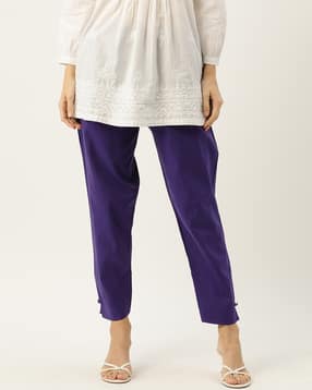 ms lingies Women Flat Front Straight Fit Pants-picture-29