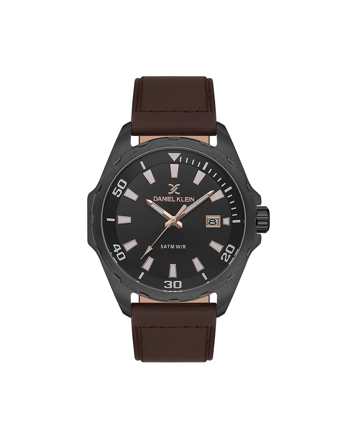 Daniel Klein DK.1.13653-4 Analogue Watch with Leather Strap