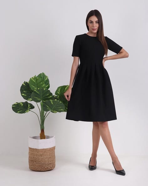 Buy BLACK Dresses for Women by NYS Online | Ajio.com