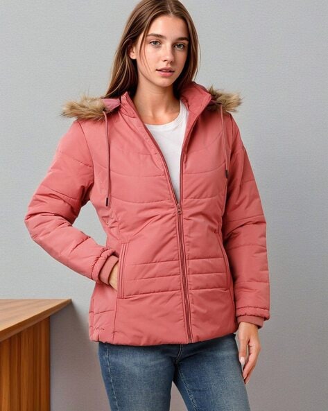 Price History of Fort Collins Women Regular Fit Parka Jacket from Ajio 2191 2918491