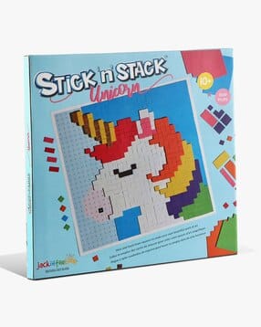 Stick n Stack Unicorn Design Mosaic Arts & Crafts Kit-image-6