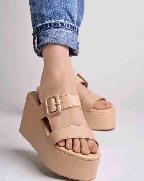 flat wedge platform sandals
