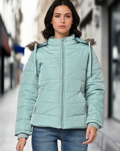 Price History of Fort Collins Ashland Quilted Bomber Jacket from Ajio 2191 2109446