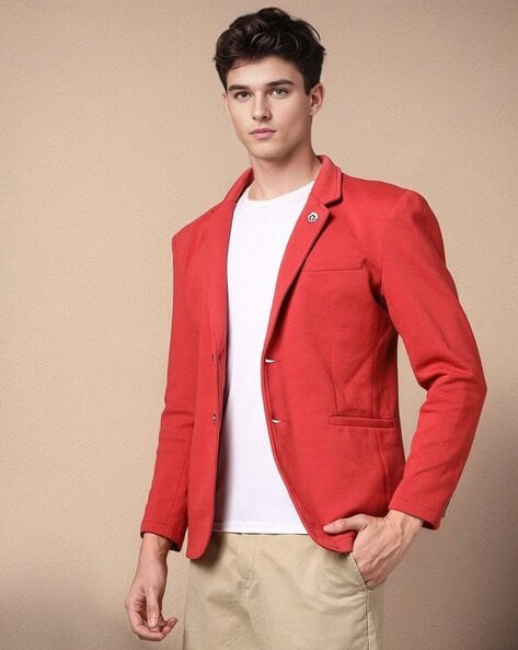 Buy Orange Blazers & Waistcoats for Men by Fort Collins Online
