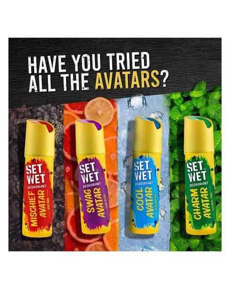 Wet Charm Avatar Set Wet Spray Perfume Buy Multi Fragrance Sets