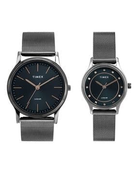timex TW00ZP003 Pack of 2 men Round Analogue Watch-picture-19
