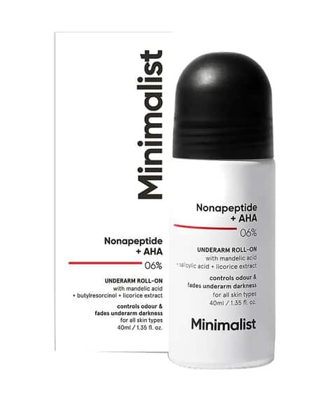 Minimalist Nonapeptide + AHA 06 Underarm Roll-On