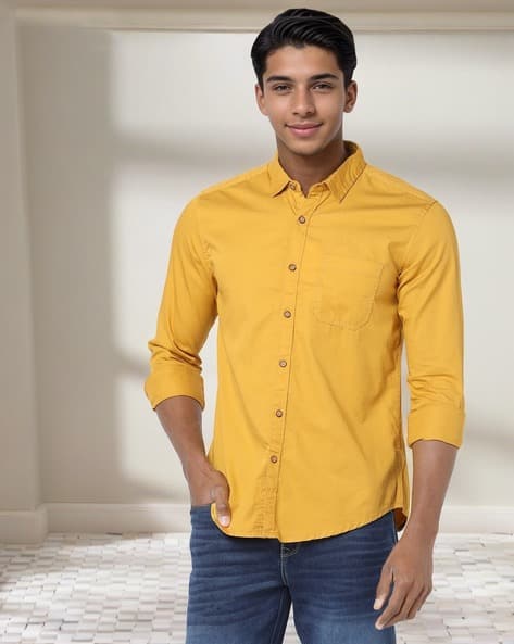 Cotton Slim Fit Shirt