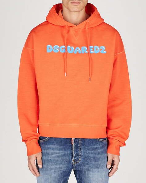 Dsquared2 hoodie orange hotsell