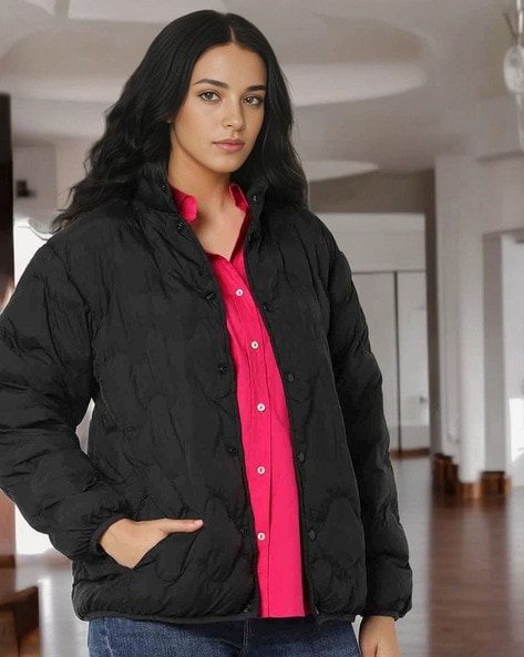 Buy Black Jackets & Coats for Women by Fyre Rose Online