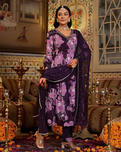 Embroidery Kurta Set Price in India