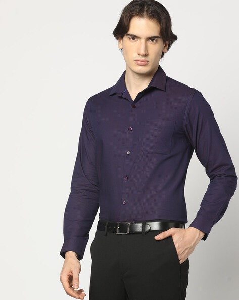 John Players Men Slim Fit Shirt