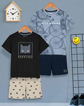 hellcat Boy Printed Shorts & T-Shirts Set-picture-36