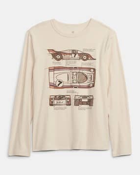 gap kids Cars Graphic Print Round Neck T-Shirt-picture-26
